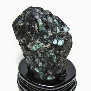 1.4Kg エメラルド 原石 台座付属 一点物 181-4683