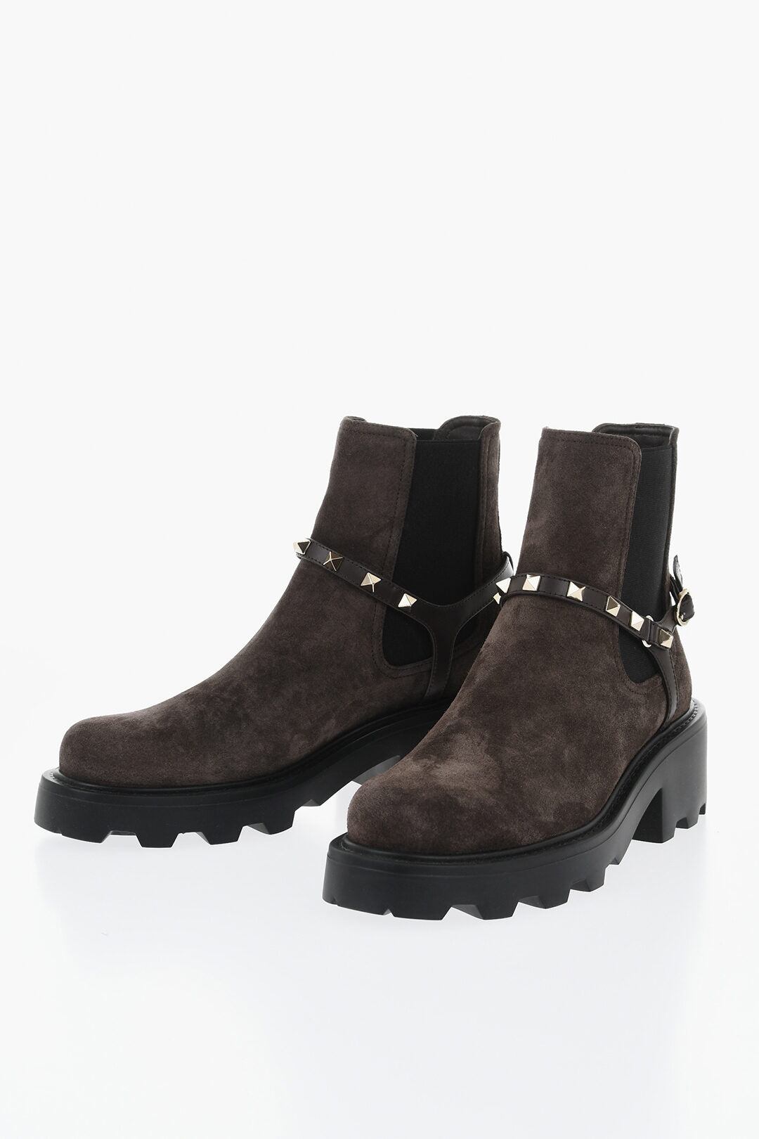 VALENTINO ブーツ カーフレザー・スエード
