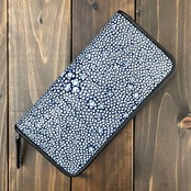 スタースティングレイ 長財布 ネイビー