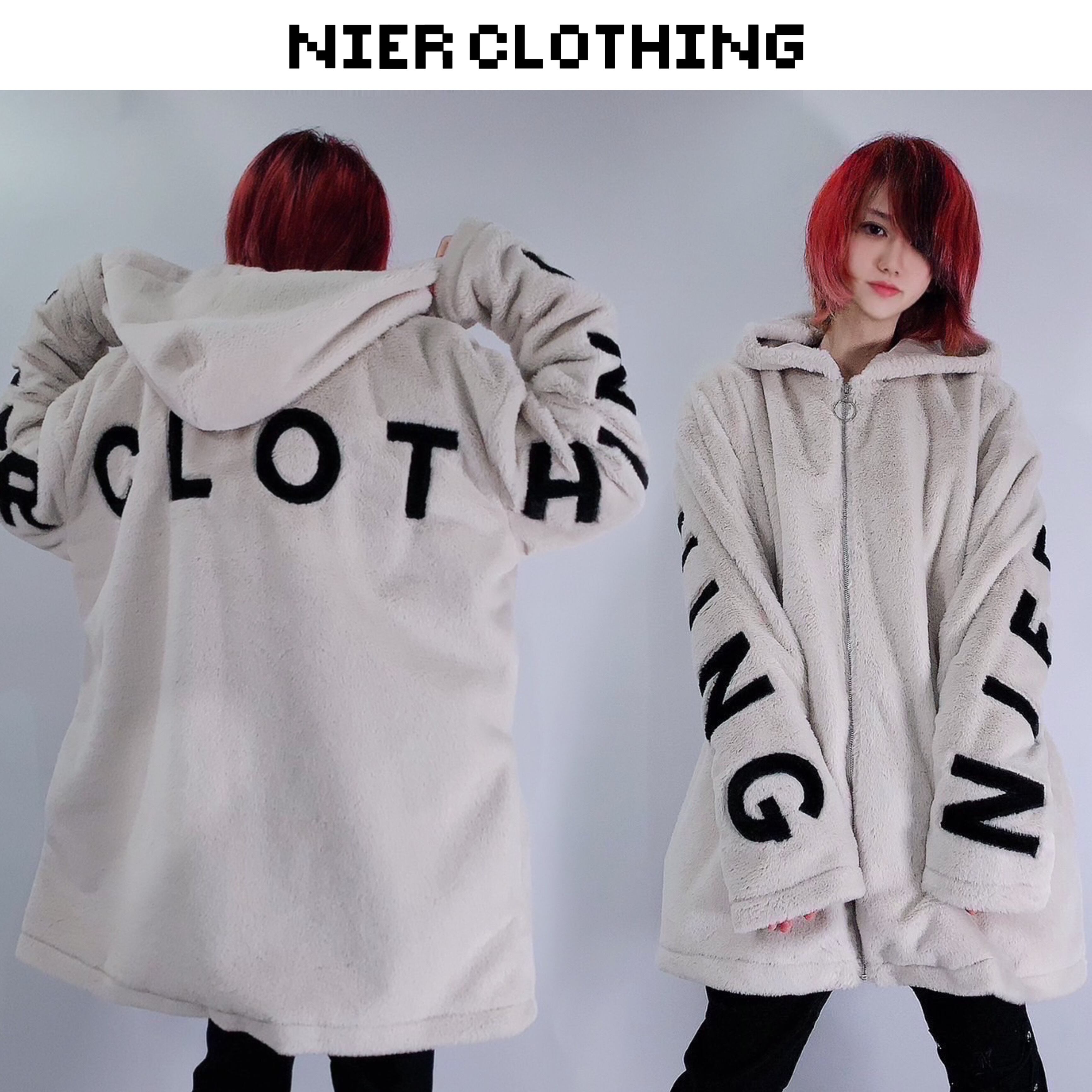 NieR 超ふわもこ ZIP OUTER【猫耳付き】