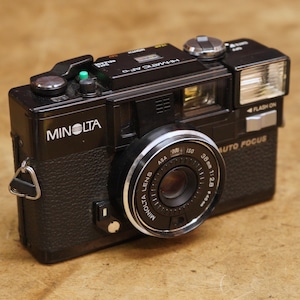 2490FC1 MINOLTA HI-MATIC AF-D コンパクトフィルムカメラ 中古 電池付き