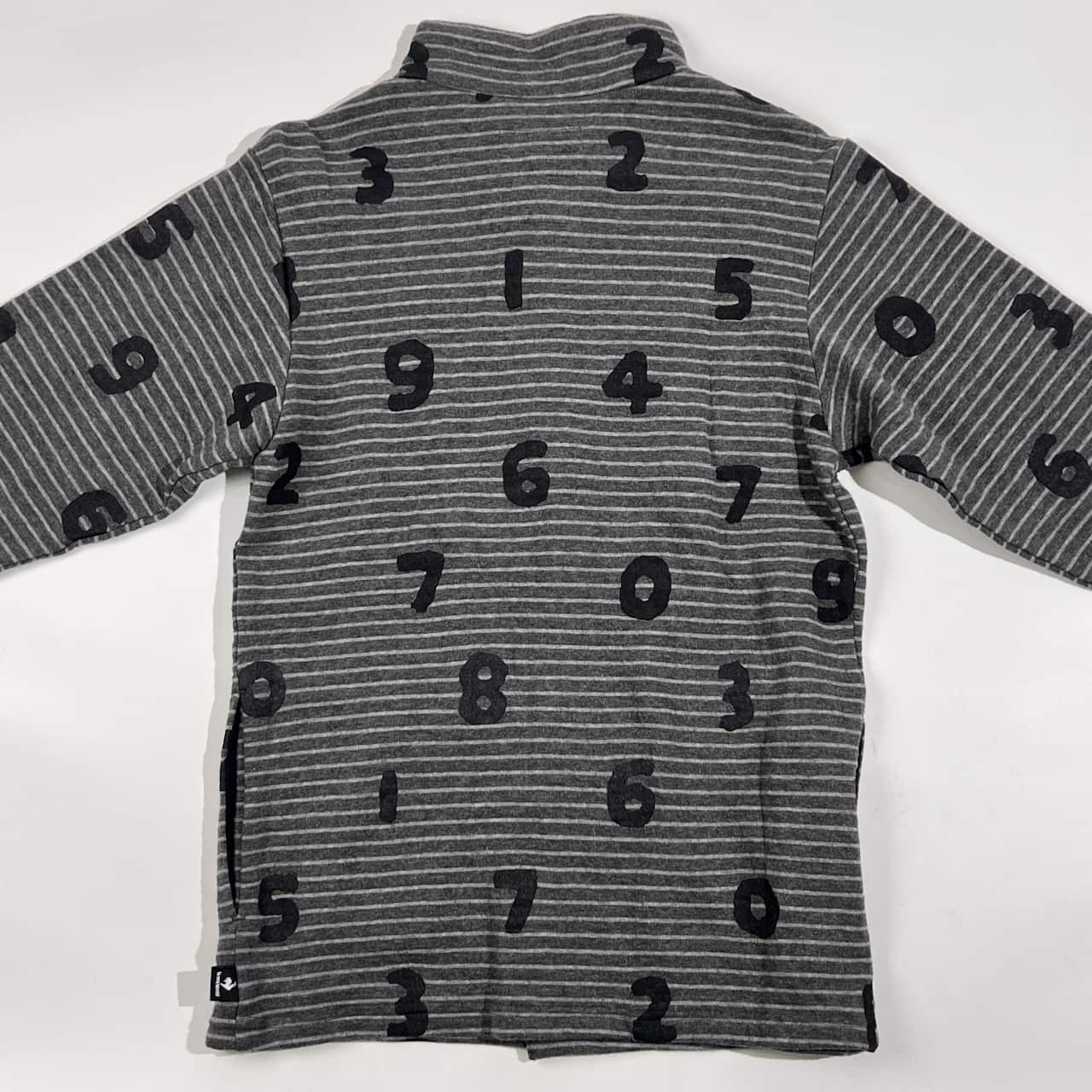 SOU・SOU × le coq sportif 京型友禅 ソウソウ スタンドカラー ボーダー ジャケット XS/グレー メンズ