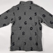 SOU・SOU × le coq sportif 京型友禅 ソウソウ スタンドカラー ボーダー ジャケット XS/グレー メンズ