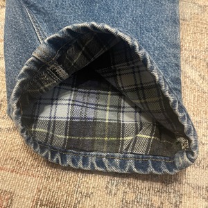 USA製 / Carhartt / flannel lining / indigo demim pants