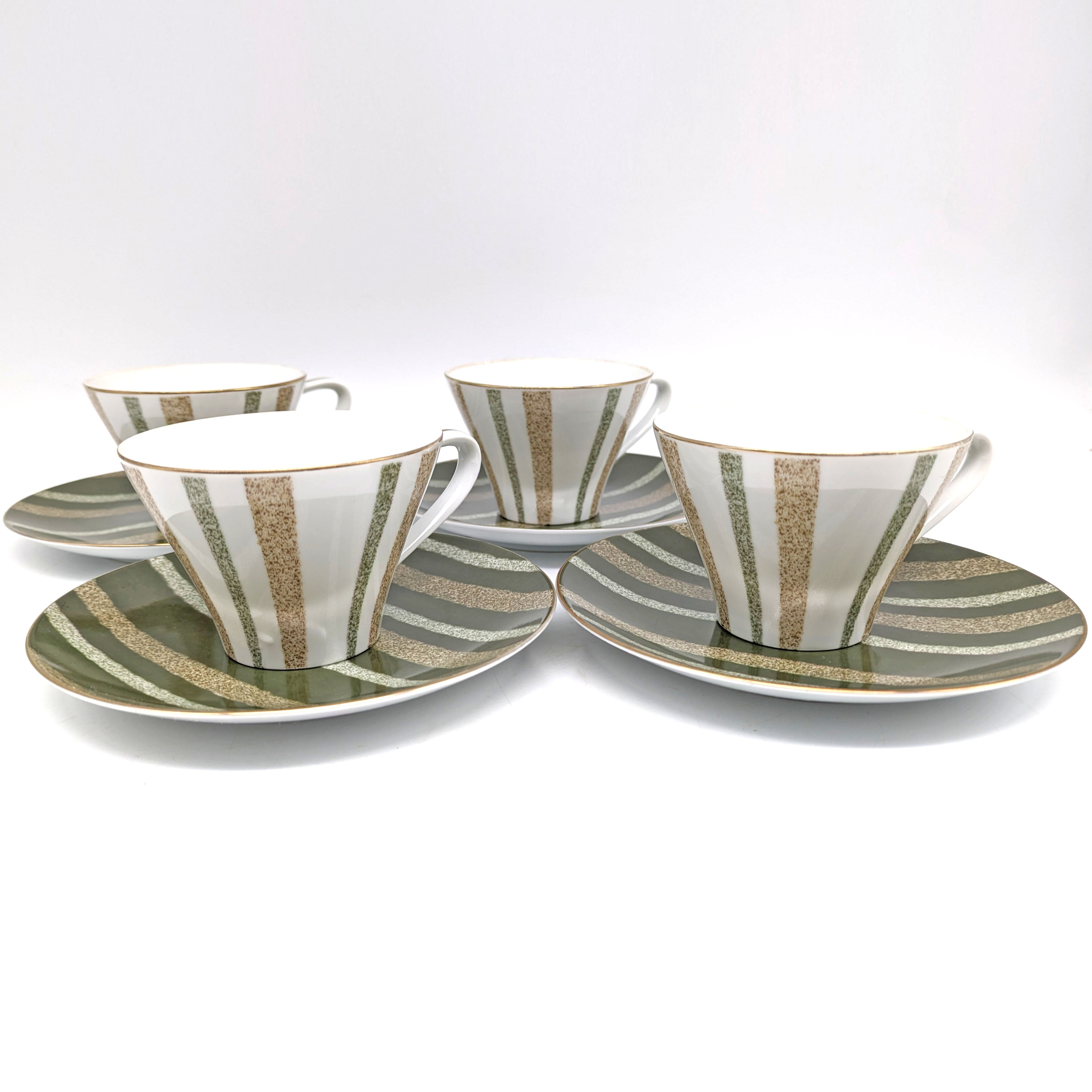 Noritake(ノリタケ)・ティーカップ・ソーサーセット・No.240606-17