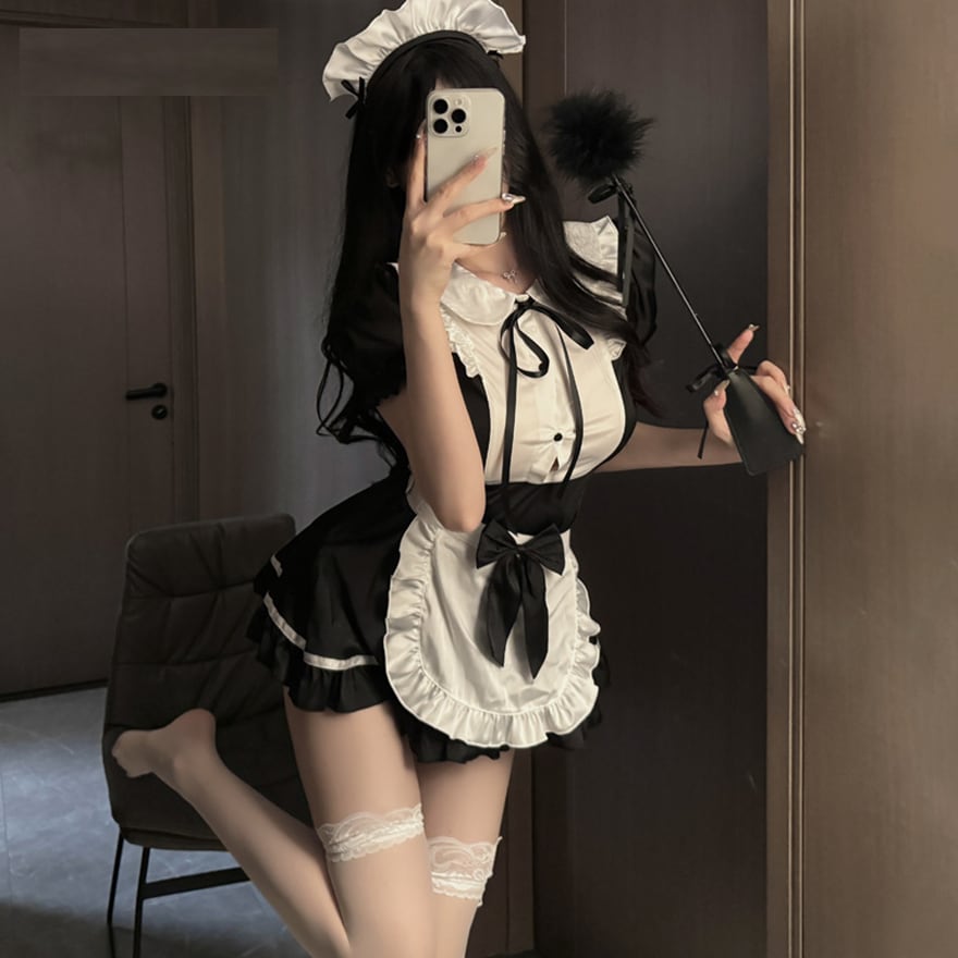 専用出品♡カフェ店員風コスチューム×3セット メイド服 コスプレ セットアップ 3点セットアップ コンカフェ