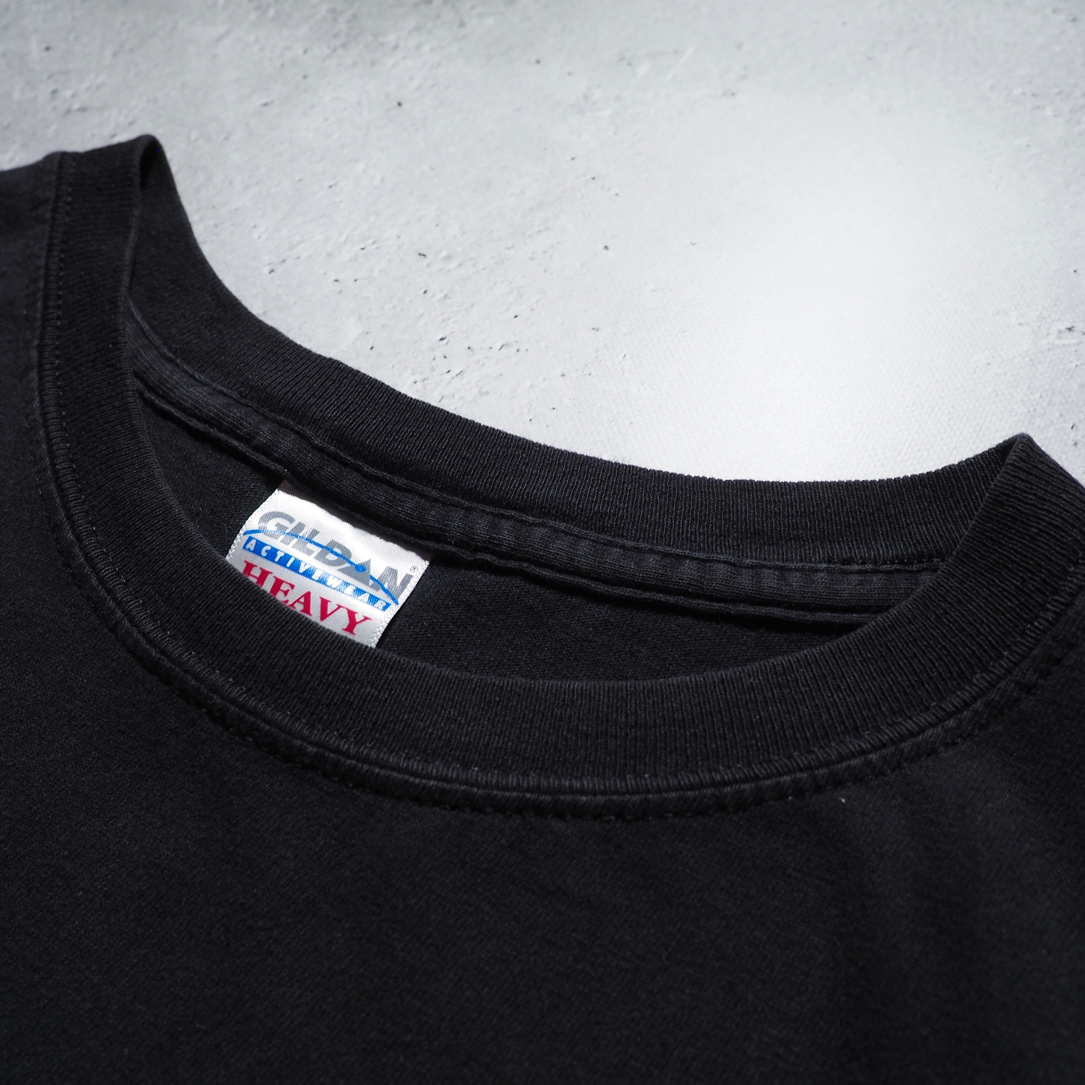 2005s ” Judas priest ” World tour graphic printed Black loose Tee