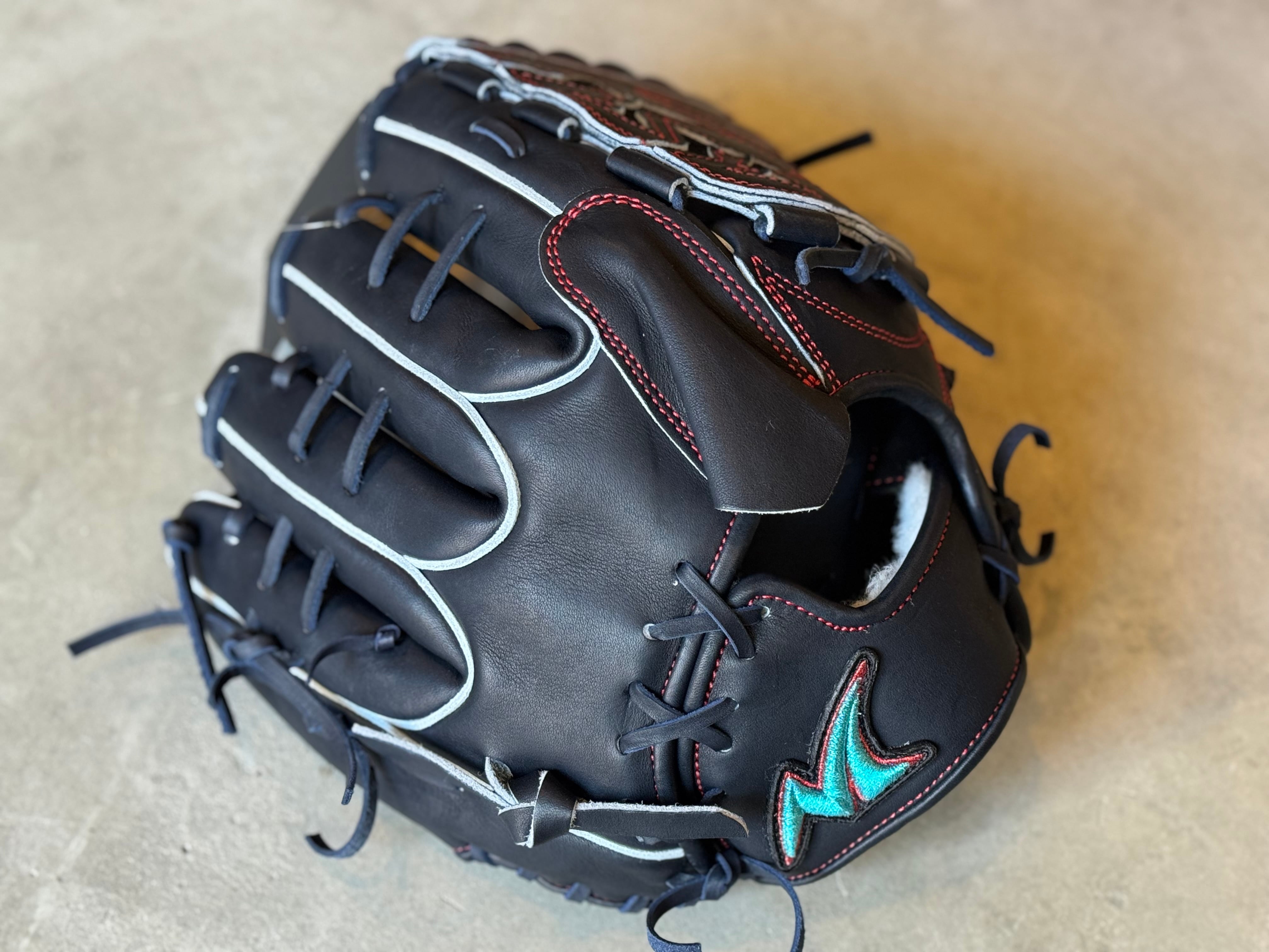 ウェブ曲げない投手用グラブ【No Limt Pro Wave】硬式用グローブ 投手