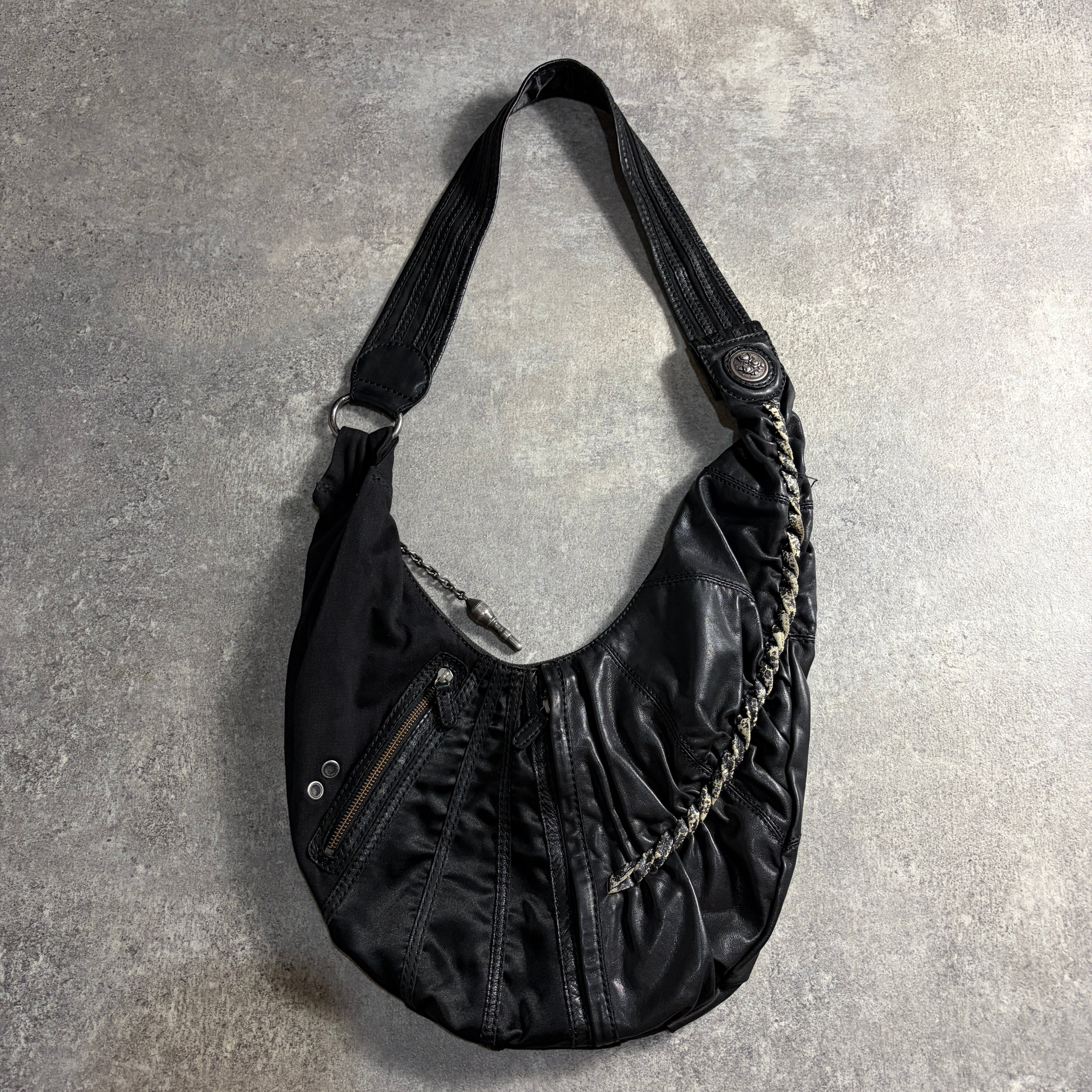90s OLD NIKE BOSTON BAG 2WAY LEATHER | LOST
