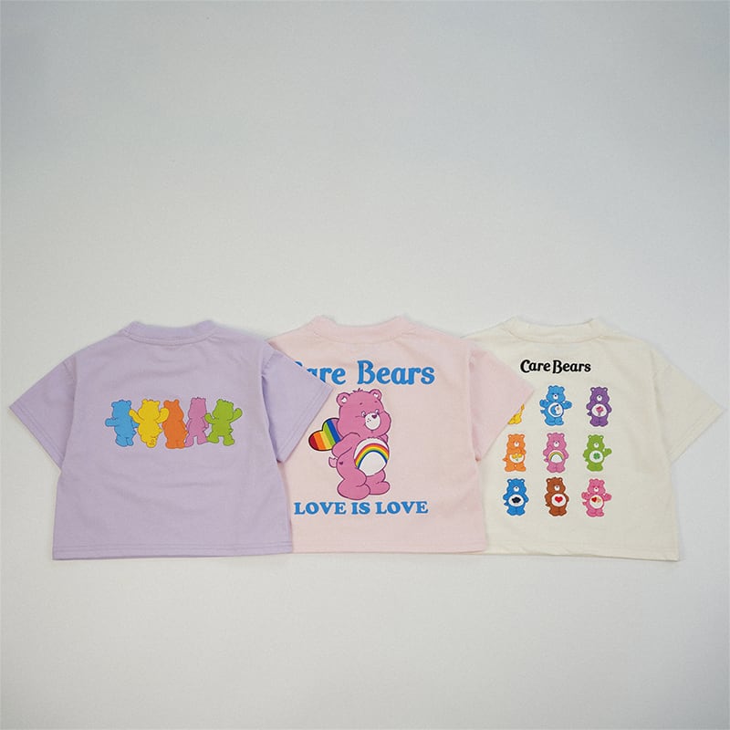 BABY&KID】夏作ハートマークのくまさんTシャツ | 韓国子供服通販 - Baker