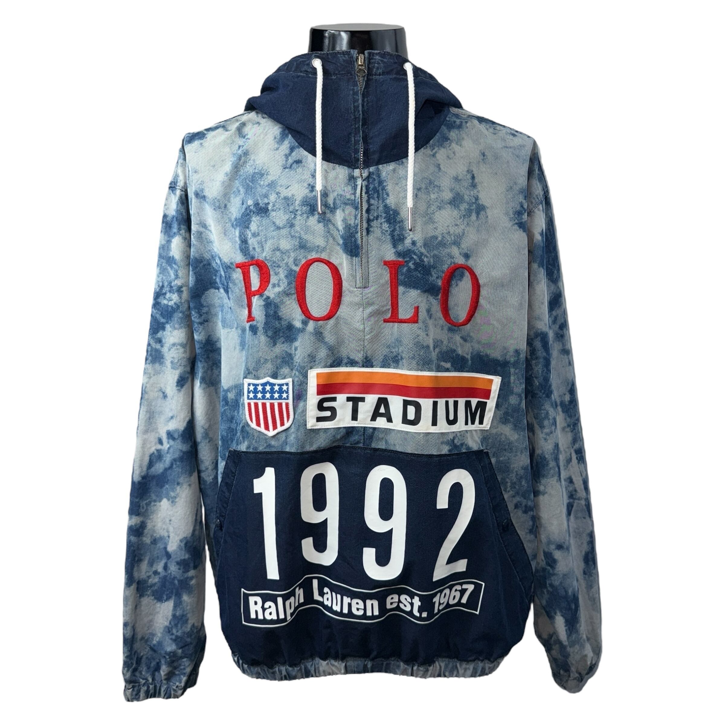 【Ralph Lauren】希少1992スタジアムコレクションアノラックパーカー Ralph Lauren】希少1992スタジアムコレクションアノラック