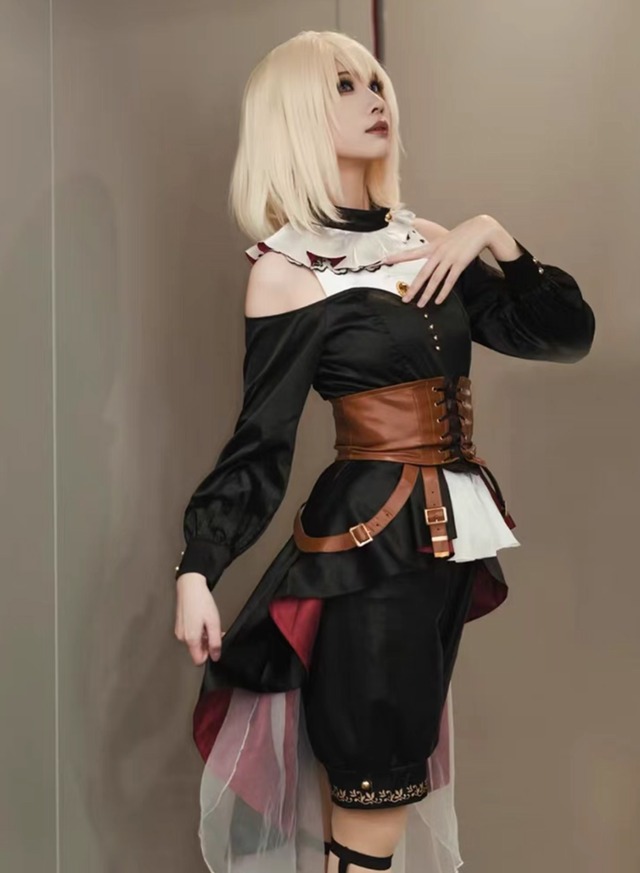 ワートリ ヒュース コスプレ衣装 ウィッグ付 ほぼフルセット