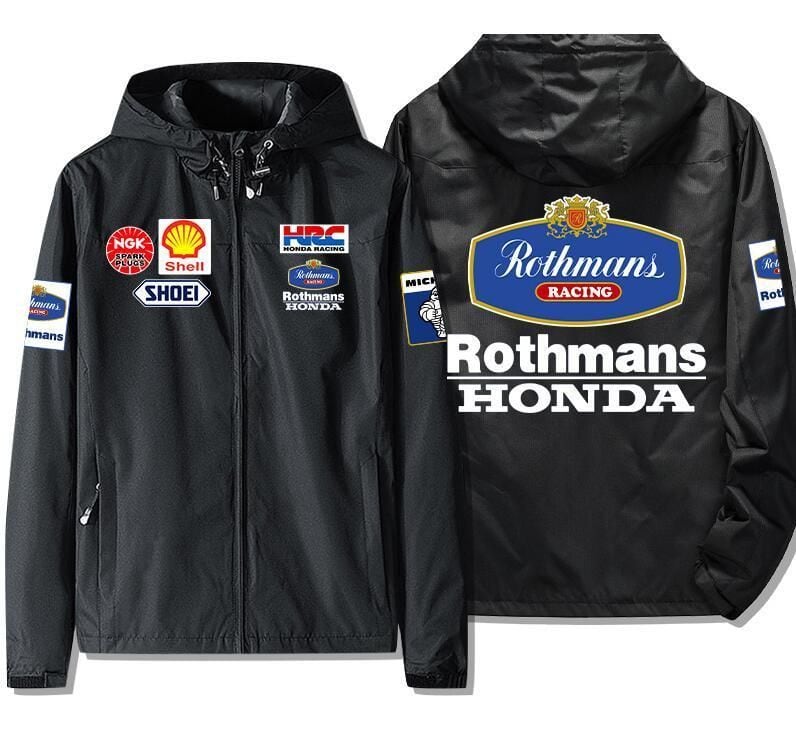ロスマンズ HRC MotoGPスレーシング ジャケット Rothmans x ロスマンズ HRC MotoGPスレーシング ジャケット Rothmans x