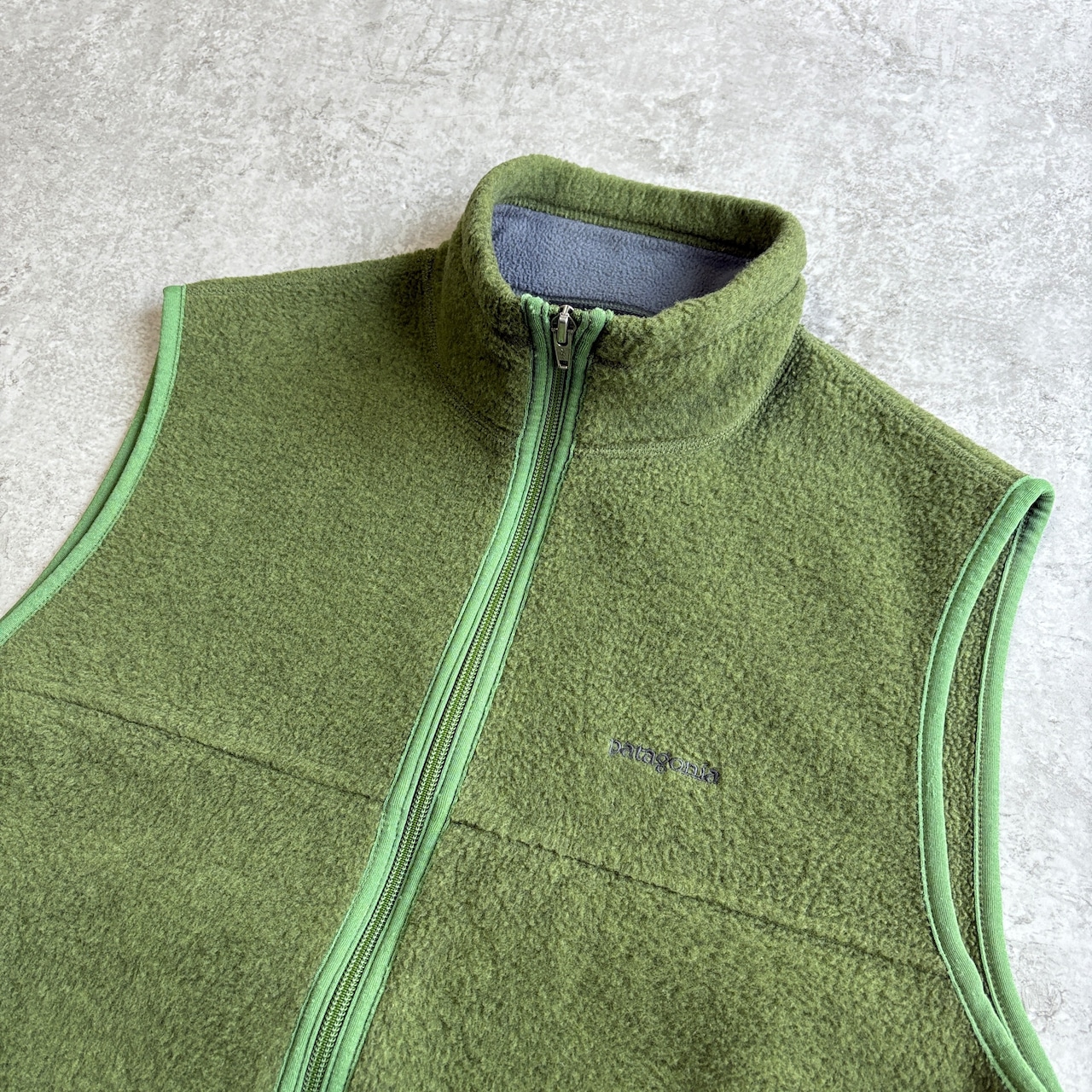 00s 2001年 CANADA製 patagonia Synchilla Fleece Vest 【 green 】 | Que Pacho