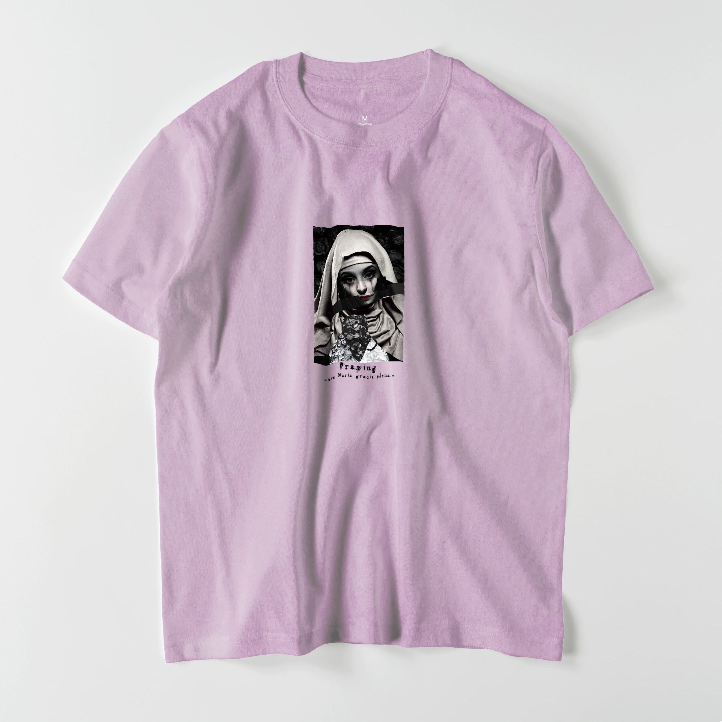 5.6oz Art Print Cotton S/S TEE 