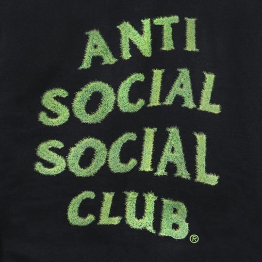 ANTI SOCIAL SOCIAL CLUB THE HILLS BLACK HOODIE BLACK | AYIN