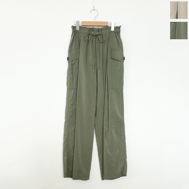 cafune (カフネ) カーゴパンツ イージーパンツ ウエストゴム タック 615601