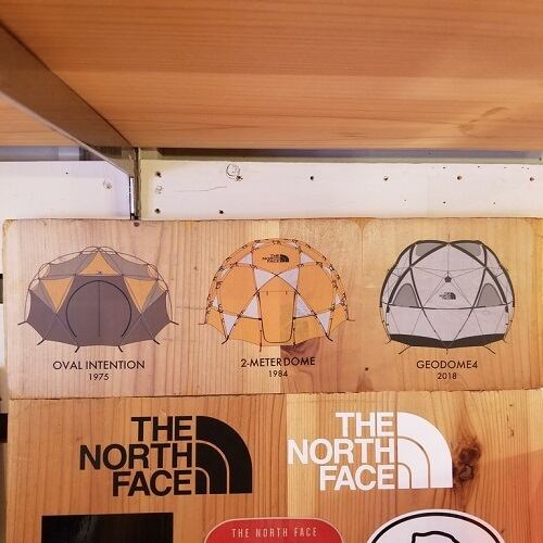 THE NORTH FACE ノースフェイス Geodesic Dome ステッカー | 雑貨株式会社