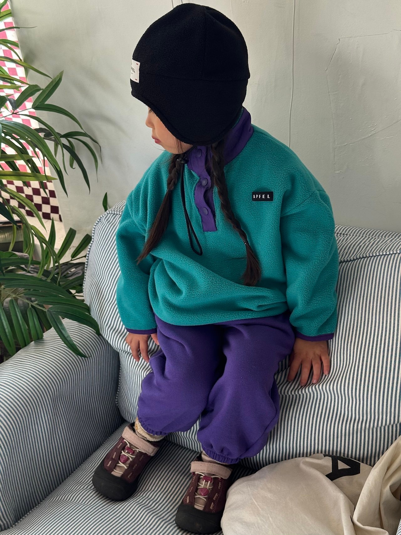Apfel［取寄］pogun snap fleece mtm 26winter