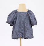 folkmade wrinkled ballon blouse gray (S/M/L)ブラウス