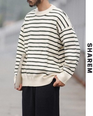 pullover knit sweater B0115