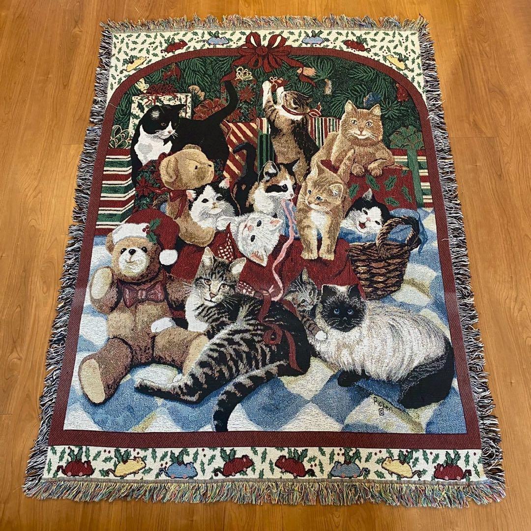 Vintageラグ Goodwin Weavers 犬デザイン Vintageラグ Goodwin Weavers