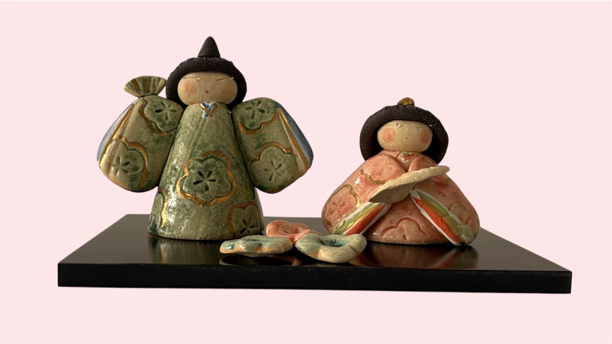 白磁器製】平安宴雛 スワロフスキー【昭峰作】 | 和光カタヤマ