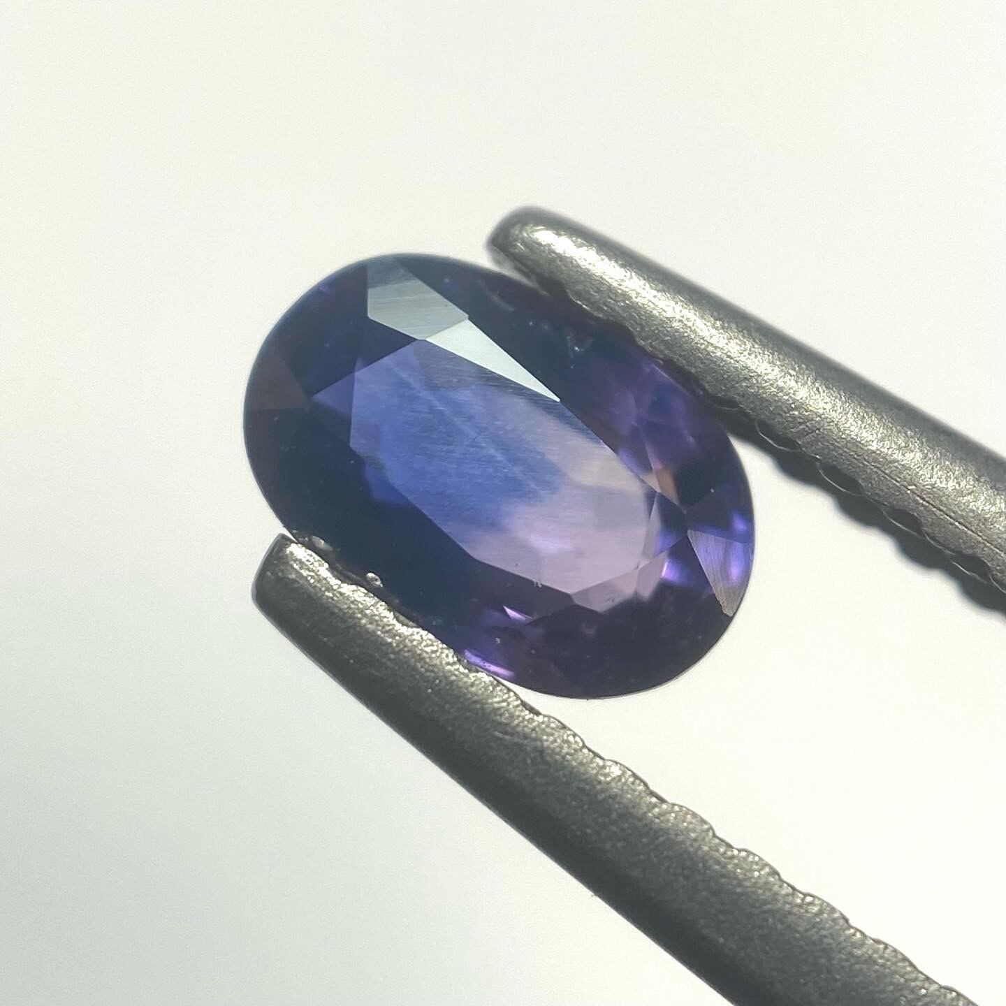 黄昏時 バイカラーサファイア