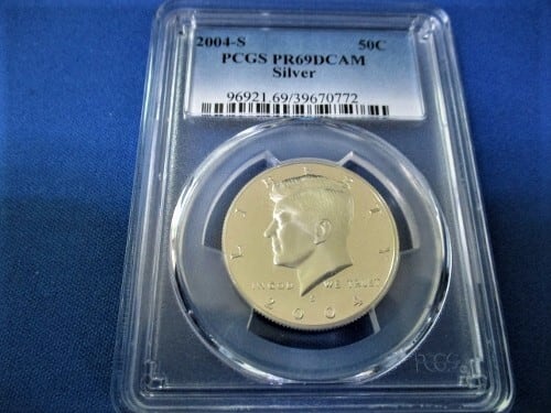 5ルピー大型銀貨（珍）（1964年）人気の ケネディ 大型銀貨 - 旧貨幣