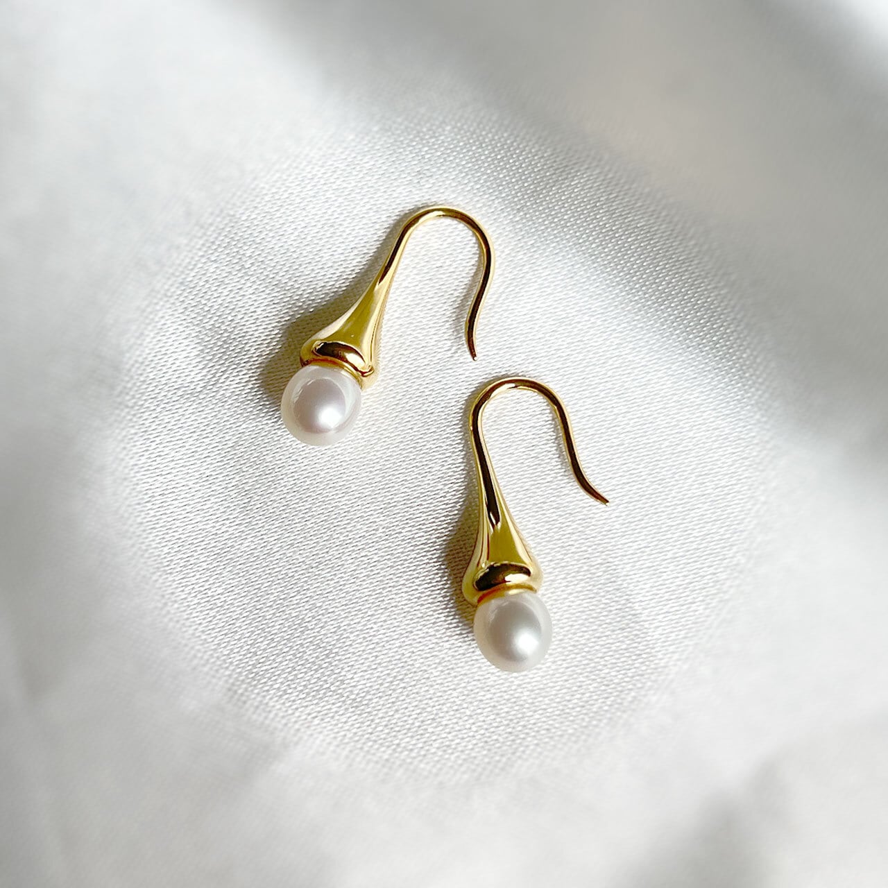 Pt900 血赤サンゴ ピアス | atelier-N2