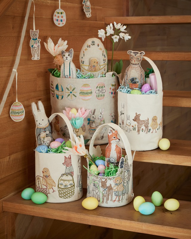 CORAL&TUSK:Bunny in Basket Doll ウサギポケットドール (コーラル・アンド・タスク)