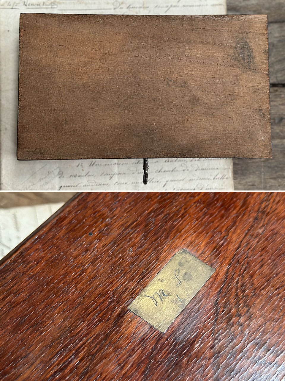 木製箱入り製図コンパスセットcompas supérieurs | Brocante de La
