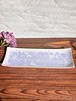 花結晶　長皿　角皿　紫　（清水焼　京焼）
