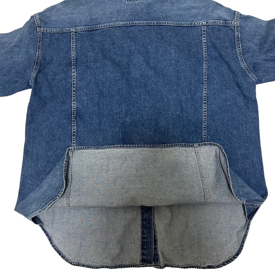 ウィムガゼット　デニムシャツワンピース　2025ss 2025ss、極美品】Whim Gazette（ウィムガゼット） DENIMシャツ