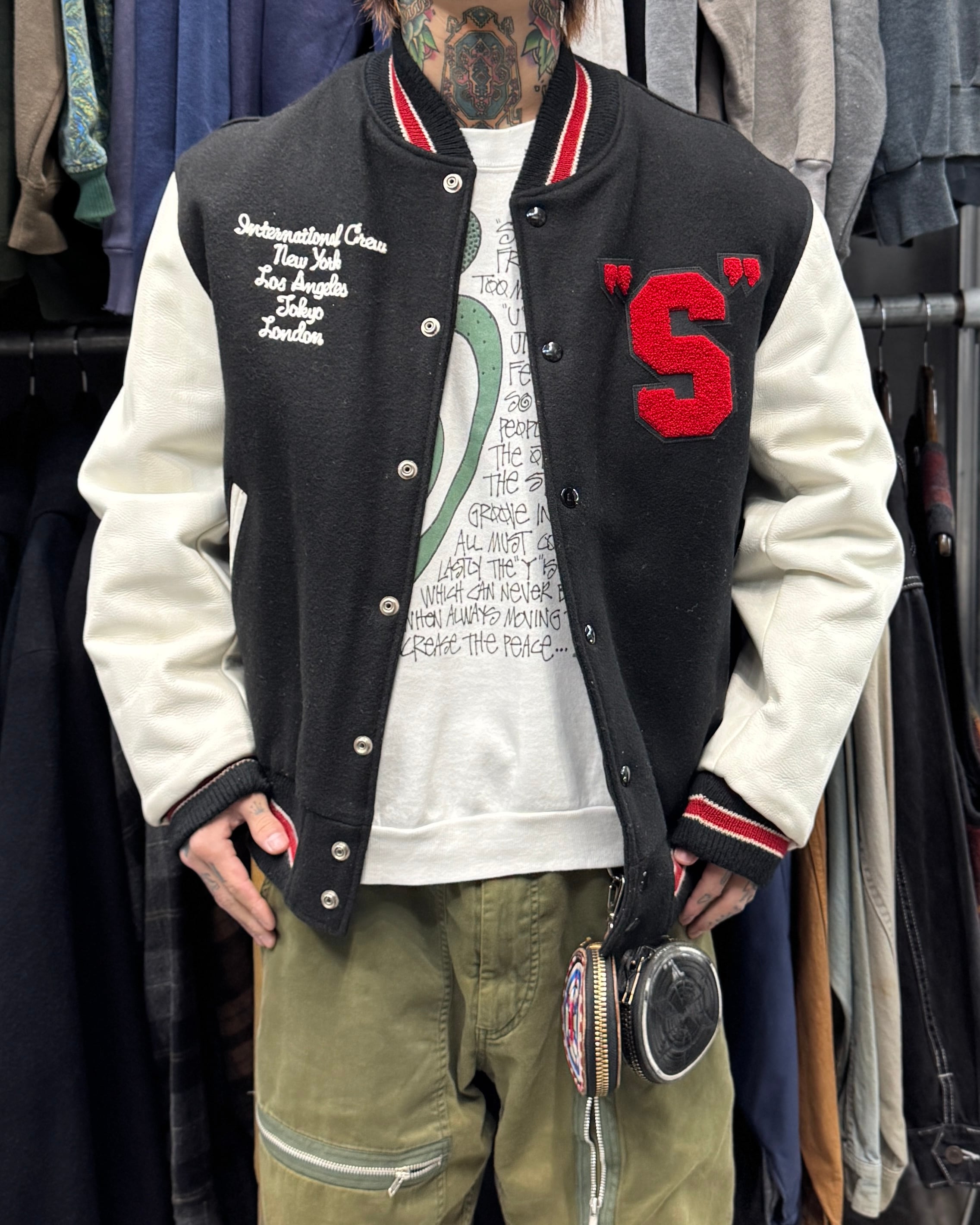 stussy Varsity Jacket \