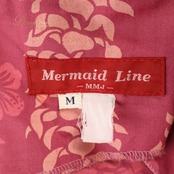 フラダンス 衣装 MermaidLine MMJ マーメイドライン エムエムジェイ ワンピース ドレス ピンク系 花柄 植物柄 ハワイアンプリント ハイビスカス柄 フリル袖 パフスリーブ フレアスカート グリーン系 ピンク 緑 華やか 鮮やか かわいい おしゃれ 上品 大人っぽい ハワイアン アロハ フラ ダンス レッスン 練習