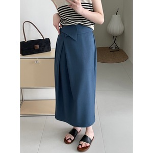 ウエストデザイン タイトロングスカート 10085