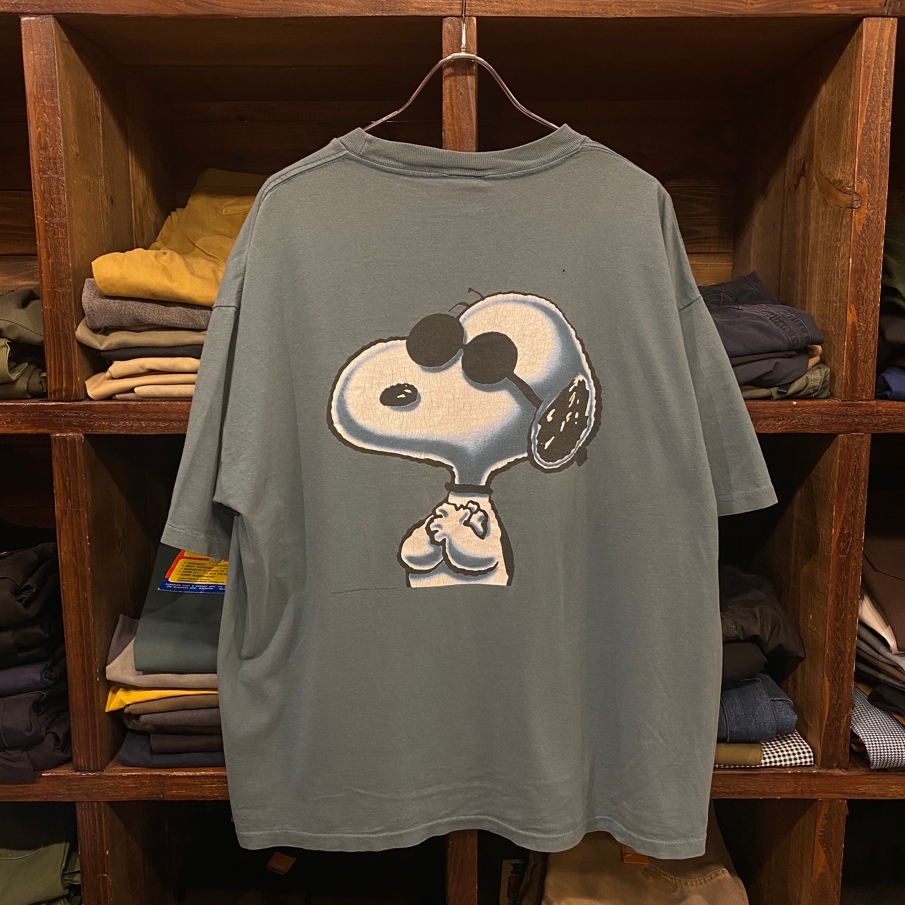 90s Joe Cool Tシャツ Snoopy | VOSTOK