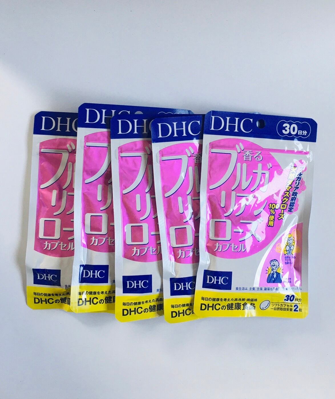 送料無料DHCブルガリアンローズ30日×5