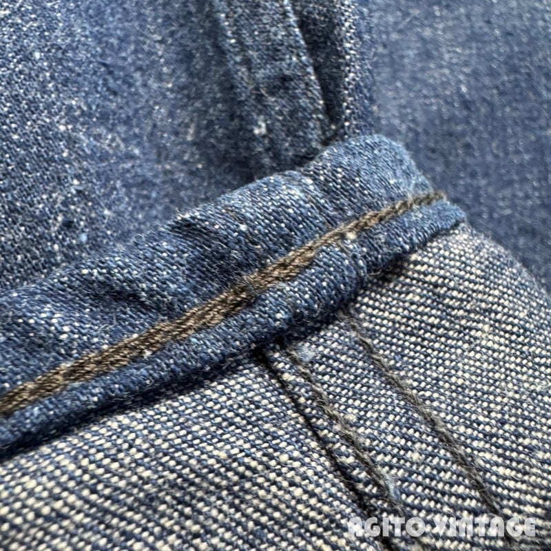 40's U.S.NAVY M-45 デニムトラウザーズ ベイカー 後期型 濃紺