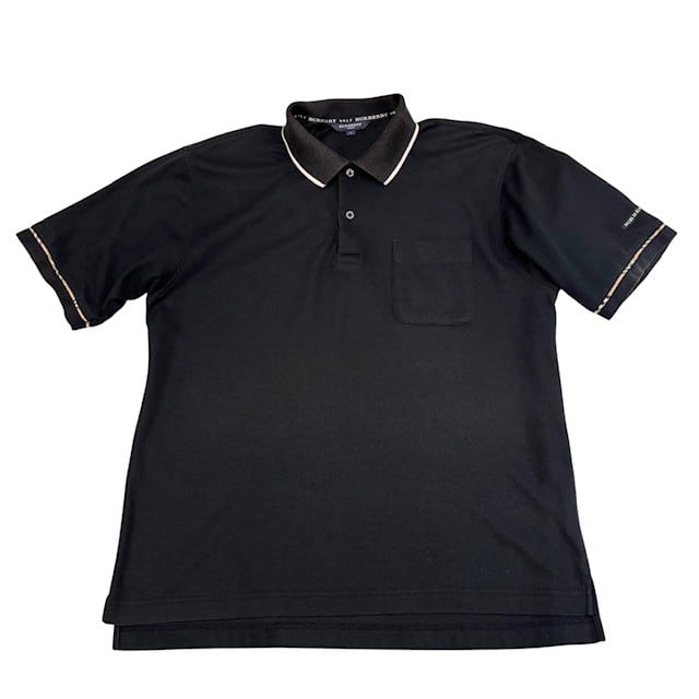 古着 バーバリーゴルフ BURBERRY GOLF 半袖 ポロシャツ クリーニング