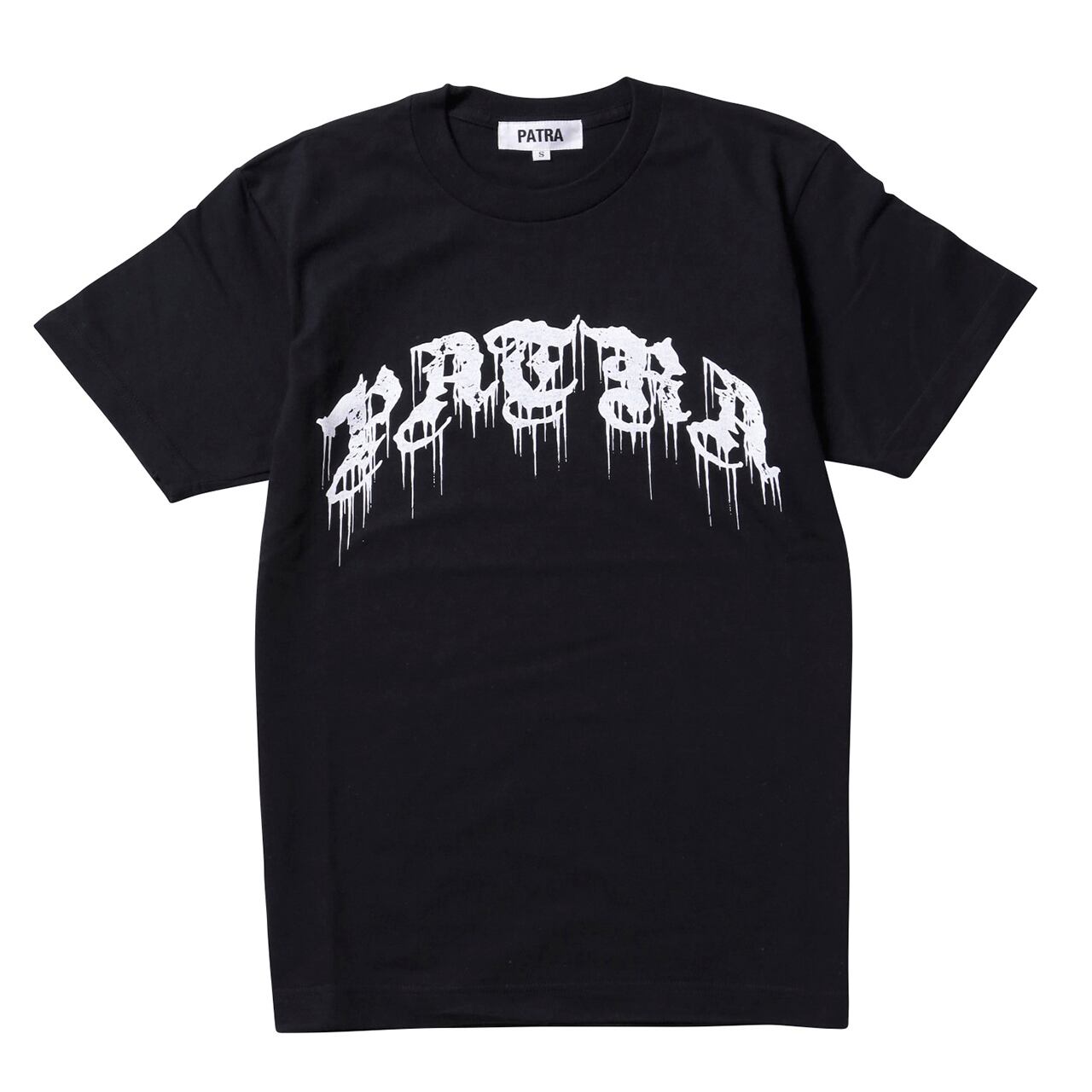 PATARA DRIPLOGO TEE : BLACKxWHITE