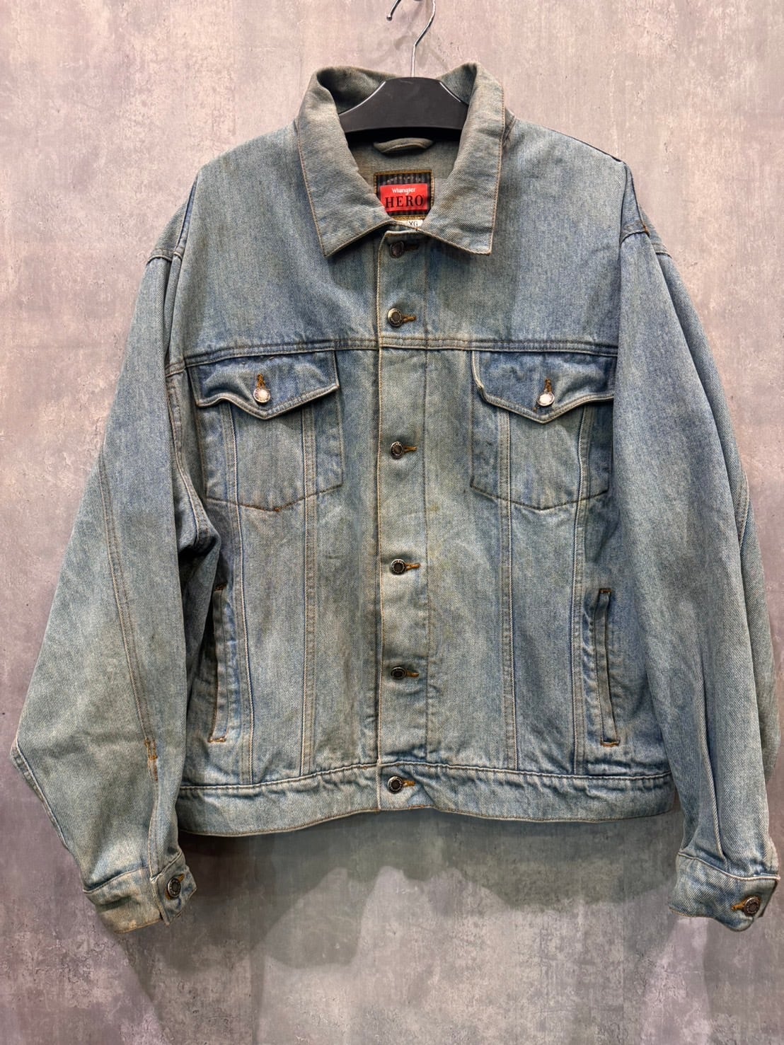 1点もの】 Wrangler HEROデニムジャケット XL【USED商品】 | THE NOEVE