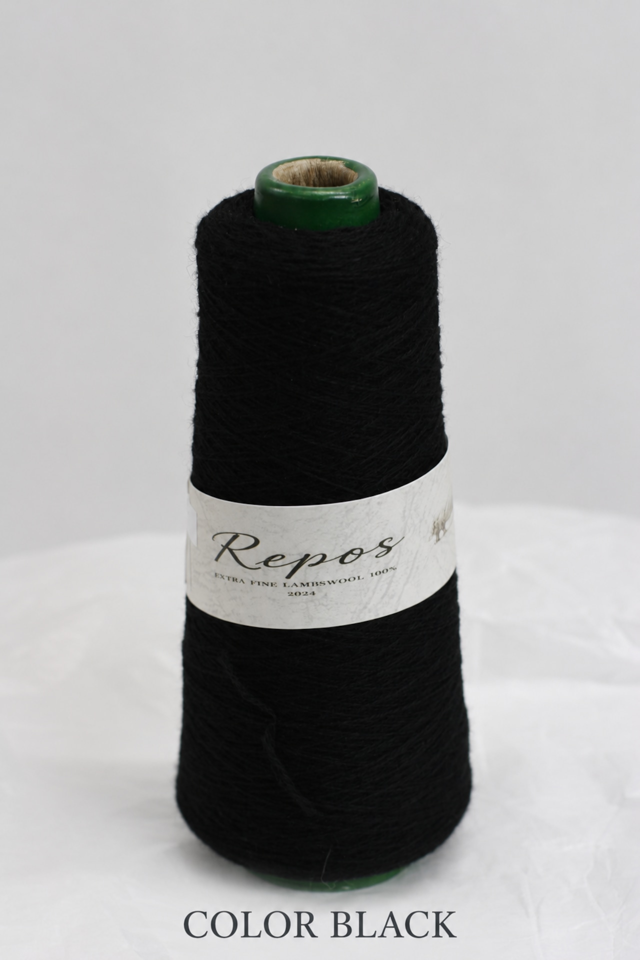 【Repos(ルポ) 】 100% エクストラファイン ラムウール2/24番手 100gコーン
