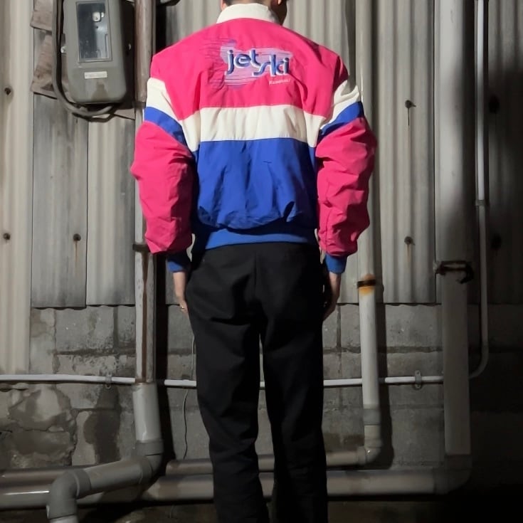 80s-90s “kawasaki jet ski” nylon jacket 80年代 90年代 カワサキ ...