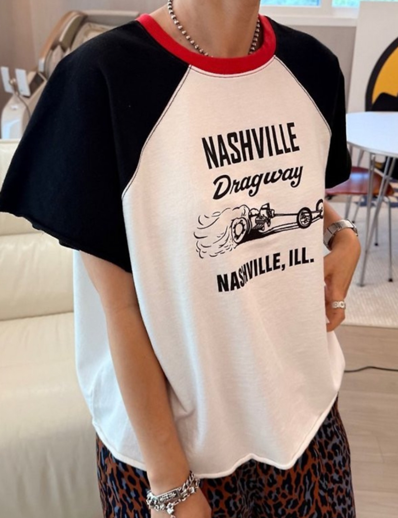 【新作5%OFF・3日間】Raglan sleeves T-shirts_2colors