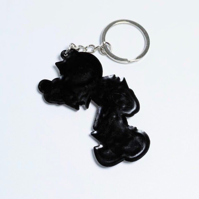 送料無料！ ★ラバーキーホルダー★ 【 Reddy Kilowat ( レディキロワット )   】 〚アメリカン雑貨 アメトイ〛