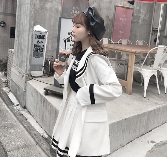 夏から秋まで✳︎60点 大人かわいい韓国系お洋服　まとめ売り セットアップ ジャケット スカート セーラー服風 レディース 韓国系