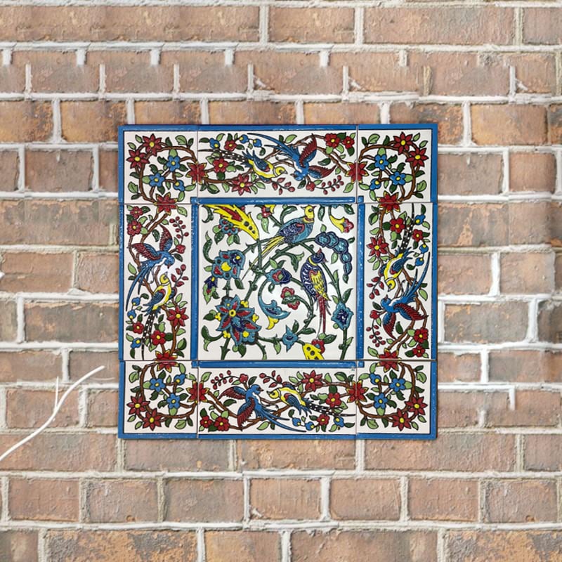 手描きペルシャタイル【20cm×20cm】 | zakurotokyo