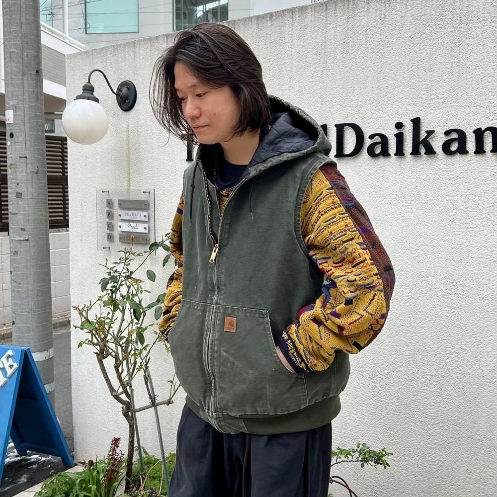 Carhartt】Vintage Duck Vest【2000s-】Vintage Sleeveless Active